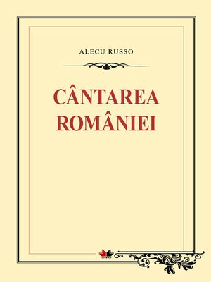 cover image of Cântarea României